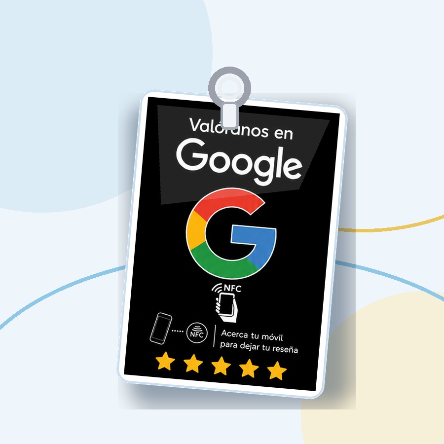 Llavero CanaryTap para reseñas de Google